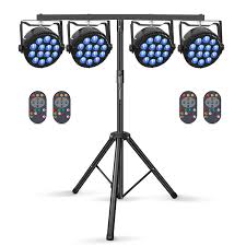 Focos LED HOLDLAMP 84W con Trípode y Control Remoto