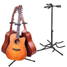 Trípode Soporte para 3 Guitarras
