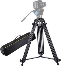 Trípode Profesional de Aluminio PULUZ PU3003 para DSLR y Videocámaras