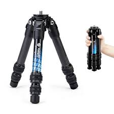 Mini Trípode Fotopro de Fibra de Carbono: Ligero y Compacto para Videocámaras DSLR