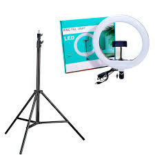 RevolutionLine - Aro de Luz LED 30 cm con Soporte