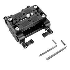 Placa de Cámara Junterone para Trípode con Bloque de Carril de 15 mm