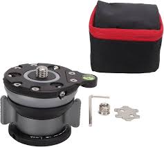 Base Niveladora Ajustable para Trípode