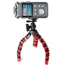 Trípode Flexible Profesional TronicXL con Grabadora de Audio