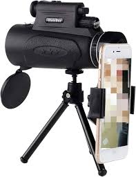 Monocular 100x90 con Soporte y Trípode - Visión Nocturna