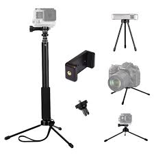 Palo de Selfie Extensible TEKCAM con Trípode para GoPro y Acción