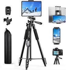 Trípode MACTREM 165 cm con Control Remoto para iPad y Smartphones