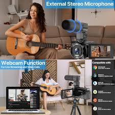 Cámara de Video 5K para Vlogging y Fotografía