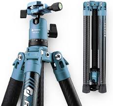 Trípode Profesional de Carbono Fotopro 152 CM con Monopie y Cabeza de Bola