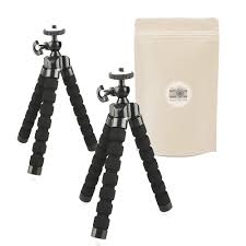 Mini Tabla Flexible Tripode Universal para Cámaras Compactas - Negro