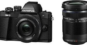 Kit Olympus OM-D E-M10 Mark II: Cámara Micro 4/3 con Estabilizador y Objetivo 14-42mm