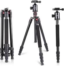 Trípode de Viaje Neewer 162cm con Monopié