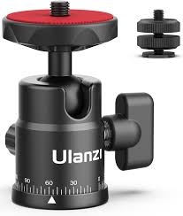 ULANZI H28 - Mini Cabezal de Bola para Trípode Panorámico