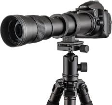 JINTU Lente SLR 420-800 mm Manual