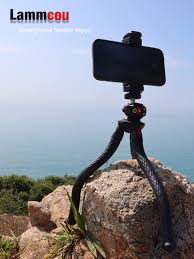 Trípode Flexible Mini Lammcou para Celular con Control Remoto