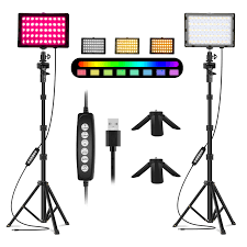 Kit de Iluminación LED RGB EMART - 2 Piezas