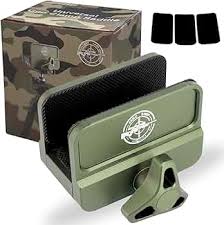 Abrazadera Rifle para Trípode de Caza