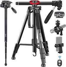 Trípode Extensible EVUMO de 167cm para Cámara