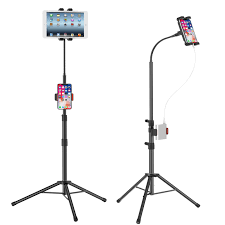 Soporte de Piso Gooseneck de 67 Pulgadas para iPad LIUGAST