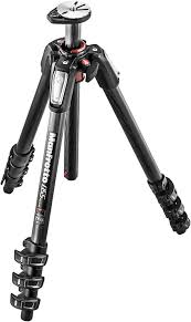 Trípode de Fibra de Carbono Manfrotto de 4 Secciones