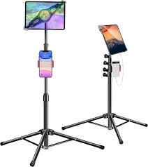 Trípode Ajustable para Tablet con Doble Soporte