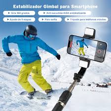 Estabilizador de Celular con Luz LED