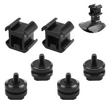 Kit de Soportes Metálicos para Zapata de Cámara - 6 Piezas