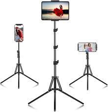 Trípode Ajustable para iPad con Rotación 360°