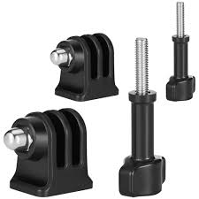 Soporte de Adaptador de Trípode con Roscas de 1/4'' para Cámaras de Acción