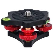 Nivelador Koolehaoda LP-64 con Nivel de Burbuja para Trípode 3/8