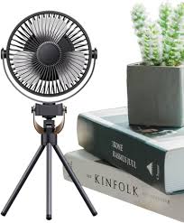 Ventilador de Camping Portátil con Trípode