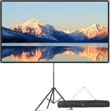 Pantalla de Proyector VISULAPEX 80" con Trípode 16:9