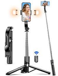 Trípode Mejorado con Luz para Selfies