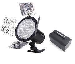 Yongnuo YN-216: Luz LED Pro 3200K-5500K con Batería NP-F770