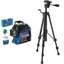 Nivel Láser Bosch GLL 3-80 G con Trípode BT 150