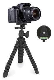 Mini Trípode Flexible MyGadget - Soporte Portátil 360° para Cámara Reflex