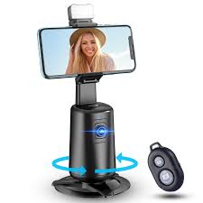 Trípode Jiangler: Seguimiento Automático y Rotación 360° para Teléfonos