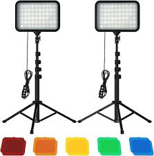 Sporzin Luz LED Video con Trípode Ajustable