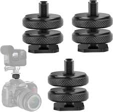 Kit de Adaptadores de Zapata para Cámara y Flash