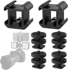 Zocipro 4Pcs Adaptadores de Zapata Flash