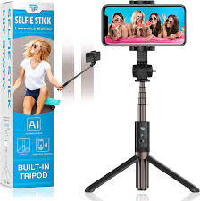 Trípode Bluetooth Power Theory: Palo Selfie Remoto