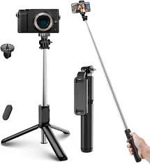 Palo Selfie Trípode 4 en 1 con Control Bluetooth