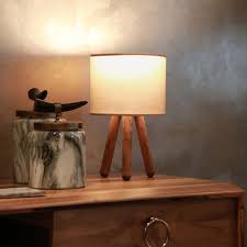 Lámpara de Mesa Trípode Lux.pro - Diseño Moderno en Arena