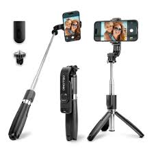 Palo Selfie 2 en 1 y Trípode Extensible CELLONIC