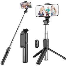 Palo Selfie Trípode 4 en 1 con Control Remoto Inalámbrico