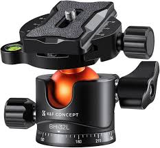 K&F Concept: Cabeza de Trípode con Rótula de Bola