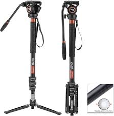Trípode Monopie Profesional Cayer FP34DV de 71 Pulgadas