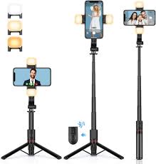 UTEBIT Palo Selfie con Luces y Trípode