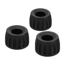 Paquete de 3 Pies de Goma Trípode Universal 17mm