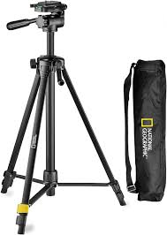 Kit Trípode Mediano National Geographic con Bolsa y Rótula 3 Vías